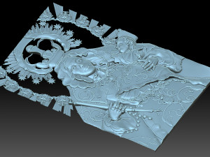 Virgen De La Coronacion Model do druku 3D