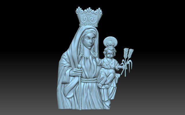 Santa Missa 3D 프린트 모델 .c4d .max .obj .3ds .fbx .stl .blend 
