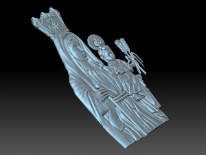 Santa Missa 3D 프린트 모델