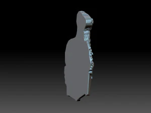 A sheep in the hay 3D Print Model
