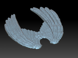 Wings Model Cetak 3D