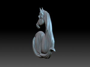Horse 3D Print Model