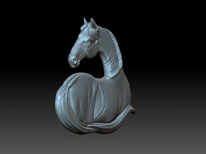 Horse 3D Print Model