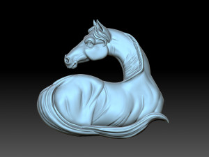 Horse 3D Print Model