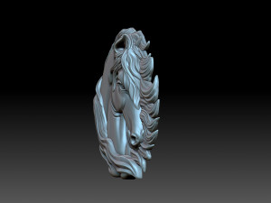 Decor with a horse 3Dプリントモデル