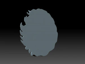 Decor with a horse 3D Print Model