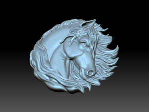 Decor with a horse 3Dプリントモデル