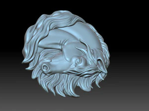 Decor with a horse 3D Print Model