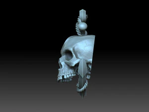 Skull 3D Print Model