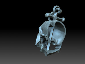 Skull Modèles 3D en vedette