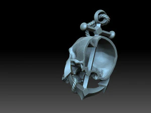 Skull 3D Print Model