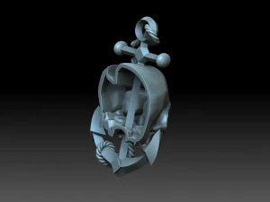 Skull 3D Print Model