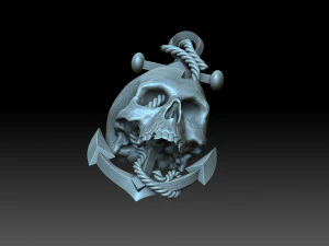Skull 3D Print Model