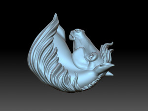Head horse 3D Print Model