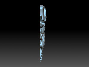 Skull pirate Model Cetak 3D