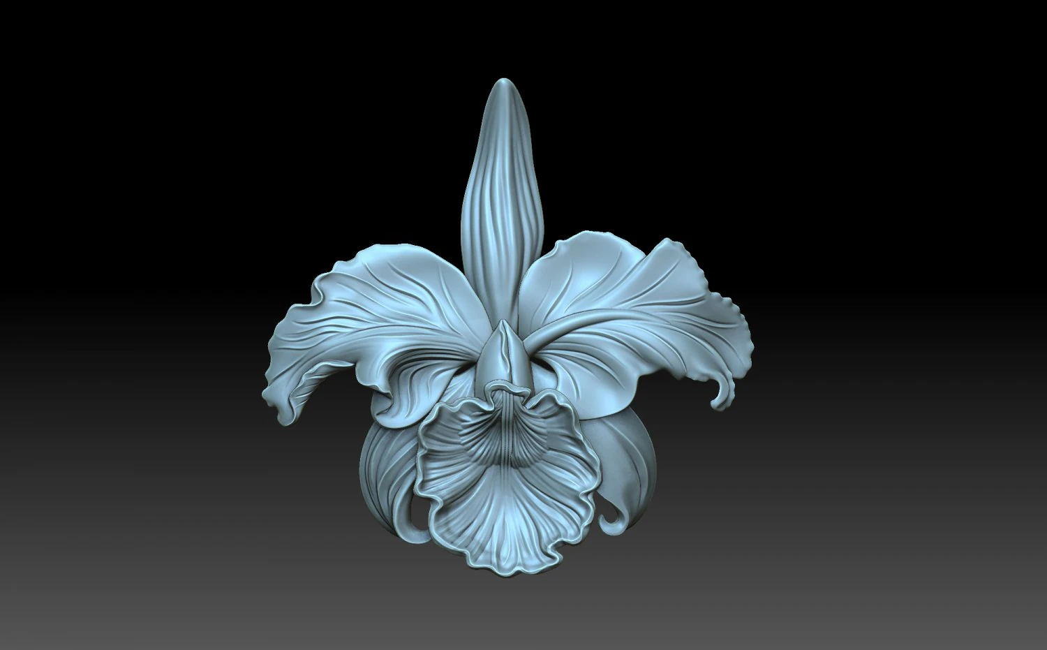 Flower 3D Print Model .c4d .max .obj .3ds .fbx .stl .blend 