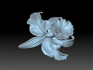 Flower 3D Print Model