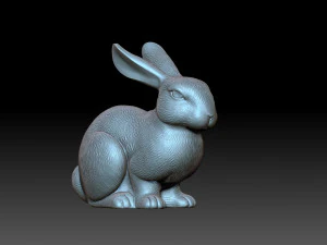 Tavşan 3D Baskı Modeli