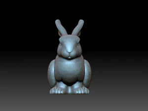 Tavşan 3D Baskı Modeli