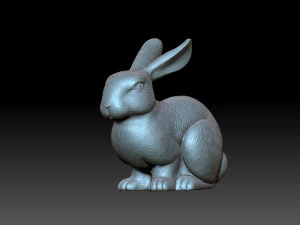 Tavşan 3D Baskı Modeli