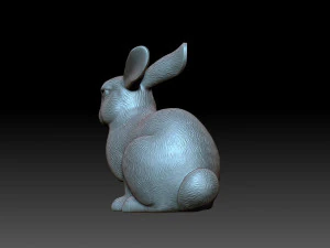 Tavşan 3D Baskı Modeli