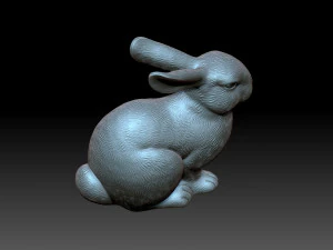 Tavşan 3D Baskı Modeli