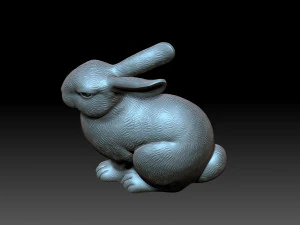 Tavşan 3D Baskı Modeli