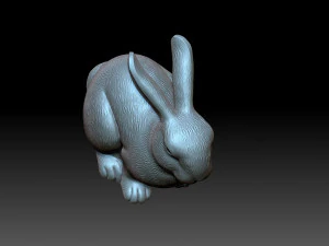 Tavşan 3D Baskı Modeli