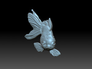 Goldfish 3D प्रिंट मॉडल