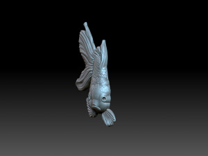 Goldfish 3D प्रिंट मॉडल