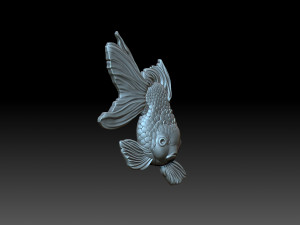Goldfish 3D प्रिंट मॉडल