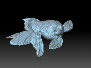 Goldfish 3D प्रिंट मॉडल