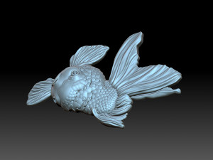 Goldfish 3D प्रिंट मॉडल
