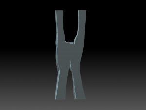 Human hands and dog paws 3D Baskı Modeli