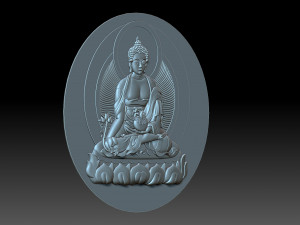 Buddha 3D Baskı Modeli