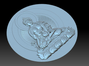 Buddha 3D Baskı Modeli