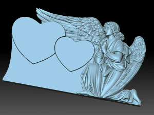 Grieving Angel 3D Print Model