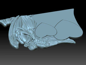 Grieving Angel 3D Print Model