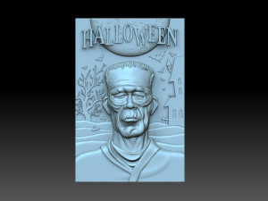 Frankenstein 3Dプリントモデル