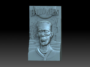 Frankenstein 3D प्रिंट मॉडल