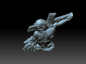 Crucifixion 3D-Druckmodell