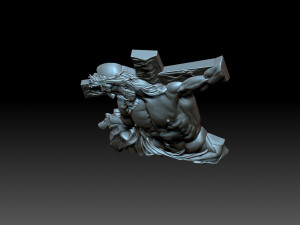 Crucifixion 3D-Druckmodell