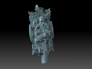 바이킹 3D 프린트 모델