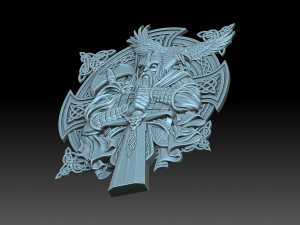 Viking 3D Print Model
