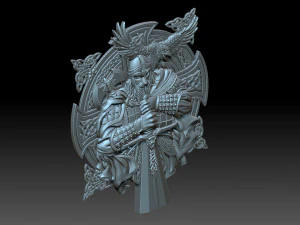 바이킹 3D 프린트 모델