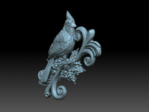Cardinal Bird 3D 打印模型