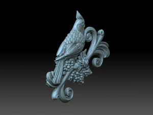 Cardinal Bird 3D Print Model