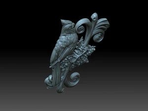 Cardinal Bird 3D Print Model
