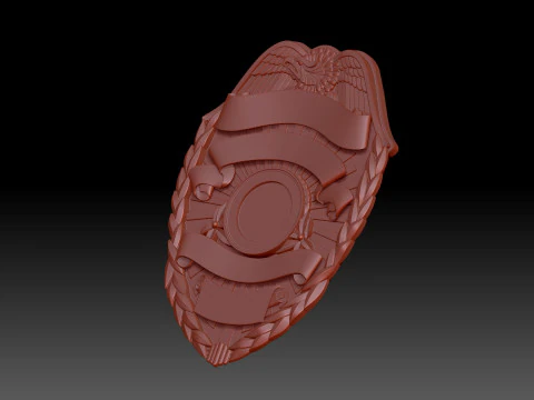 Badge 3D Model