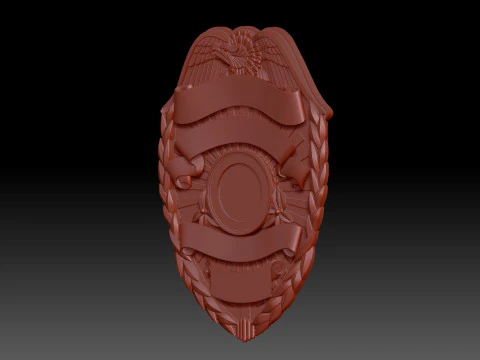 Badge 3D Model